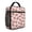 Football Bow Pink, variant on Football Outline Orange Pattern Insulated Lunch Bag Teens,Lunch Box for Men Women for Work,Picnic or Travel,10.2x9.5x4.3 Inches,8 Can Capacity