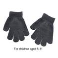 thumbnail image 3 of Minnieouse 1 par de guantes para niños, guantes delicados para niños, prácticos, prácticos, para niños y niñas, accesorios de ropa para ropa de guantes y mitones Negro Minnieouse AP009501-01B, 3 of 6