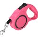 thumbnail image 1 of Correa ajustable para perros - Correa para correr - 5 m - Correa de nailon - Reflectante - Freno de una mano - Pausa, Bloqueo Rosa, 1 of 5
