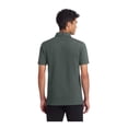 thumbnail image 2 of MERCER+METTLE Unisex Stretch Pique Full-Button Polo | Button Down Collared Shirt for Men & Women, Business Casual Shirt - Anchor Grey 3XL, 2 of 7