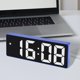 thumbnail image 3 of Reloj Despertador Digital Brillo Electrónico LED Reloj Digital Activación de Sonido 12/ Snooze Despertador pa Dormitorios Cabecera Azul Colco Despertador digital, 3 of 8