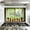 Color 3, variant on Kitchen Backsplash Peel and Stick Wall Murals Window View Green Forest Nature Wilderness Realism Rustic Removable Mural 35.4"W x 23.6"H, Oil Proof Vinyl Wallpaper for Fireplace & Behind Stove
