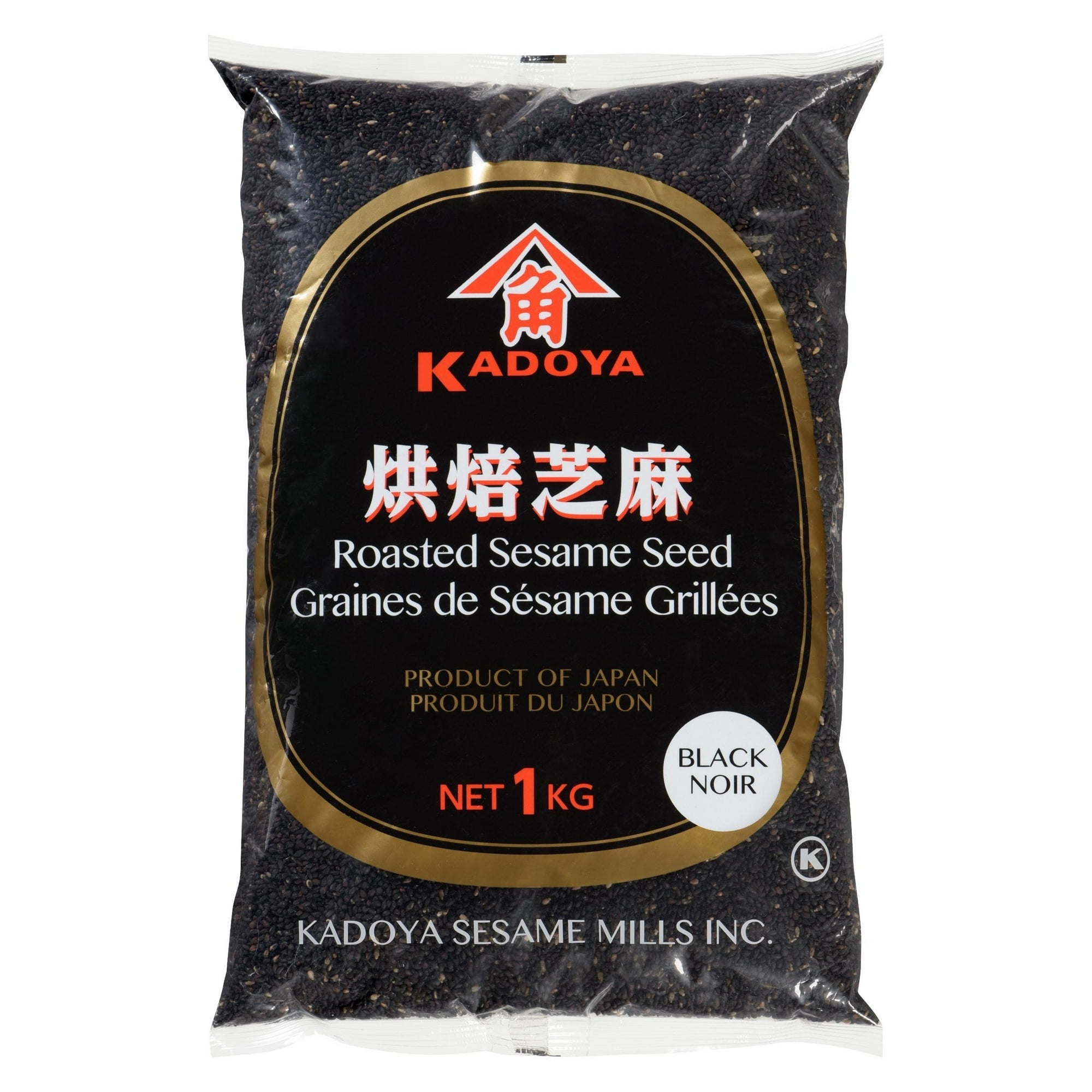 GRAINES DE SÉSAME RÔTIES NOIRES GRAINE DE SÉSAME NOIR