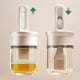 thumbnail image 3 of pstuiky Brocha telescópica para aceitera, botella de vidrio integrada, ideal para cocina y hogar. Brocha resistente a altas temperaturas, apta para uso alimentario, para hornear y barbacoa., 3 of 5