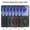 thumbnail image 6 of FL Carbon Fiber Magnetic Holder Case For Samsung Galaxy Z Flip 7 6 5 4 3 Flip7 Flip6 5G For Magsafe 360 Rotating Stand Cover, 6 of 6