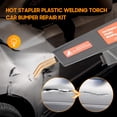 thumbnail image 3 of Antorcha de soldadura de plástico Grapadora en caliente de 120 W, soplete de soldadura de plástico, kit de reparación de parachoques de coche de alta potencia con alicates, 4 tipos de grapas 1 1, 3 of 5