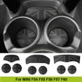 thumbnail image 2 of Alfombrilla antideslizante de cuero para taza de café o coche, accesorio de almacenamiento para MINI Cooper Clubman F54 F55 F56 F57 F60 Countryman, 2 of 5