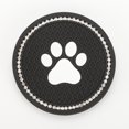 thumbnail image 4 of Bling posavasos para bebidas de coches Coaster 2pcs Del Interior Del Coche Taza De Agua Titular De La Botella Antideslizante Estera Del Cojín Silico Negro (diamante Blanco) Negro Magideal Bling posavasos para bebidas de coches, 4 of 5