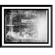 Historic Framed Print, Summer camps: Camp Vagabond, 17-7/8" x 21-7/8"