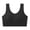 Black, variant on Women's Sports Bras Wide Straps Full Coverage Padded Bras Casual Soft Yoga Workout Running Gym T-Shirt Bras