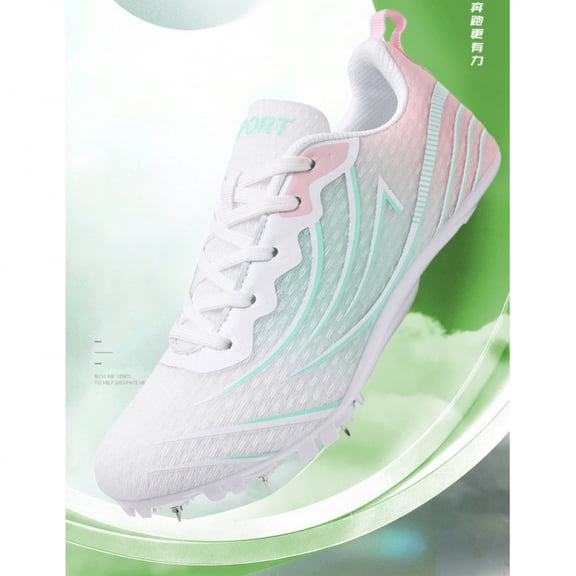 ChiVerve Track and Field Shoes for Men Women 8 Spikes Boys and Girls Kids Running Racing Shoes