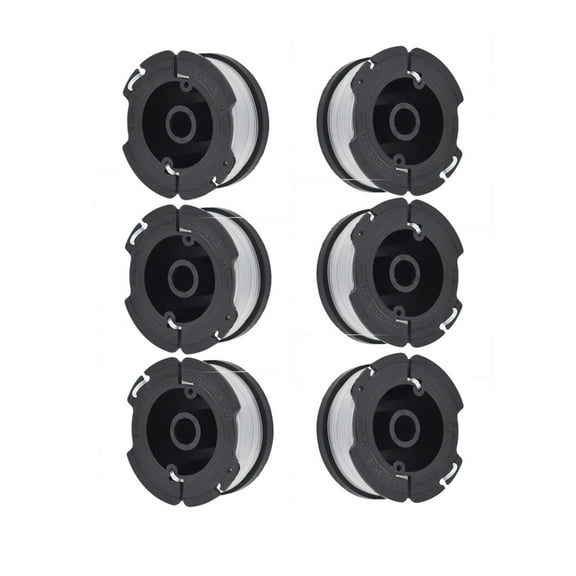 Trimmer Line Spool, 30FT 6-Pack Replacement for WORX WA0010 String Trimmers WG150 WG160 WG175 WG180 Electric String Trimmers