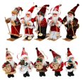thumbnail image 4 of Decoración de mesa, regalo para niños, figura de árbol de Navidad, adornos personalizados, colgantes, decoraciones navideñas, muñeco de Papá Noel, 4 of 5