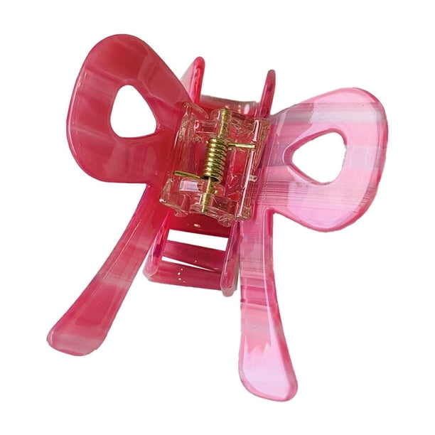 1 paquete de pinzas grandes para el cabello de 8,5 cm para mujeres y niñas, para cabello grueso, pinzas grandes y coloridas, pinzas dobles para coleta