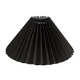 thumbnail image 1 of Pleated Lampshade E27 Light Cover Japanese Style Fabric Table Lamp Ceiling Decor Lamp E27 Light Cover Japanese Style Fabric Table Lamp Ceiling Decor Pleated Lampshade  White, 1 of 2