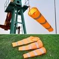 thumbnail image 4 of DOLITY 24'' Airport Windsock Outdoor Wind Measurement Sock Bag with Reflective Belt 60cm, 4 of 9