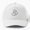 White, variant on Dad Power Baseball Cap, Father Strength Family Statement Design, Classic Everyday Hat