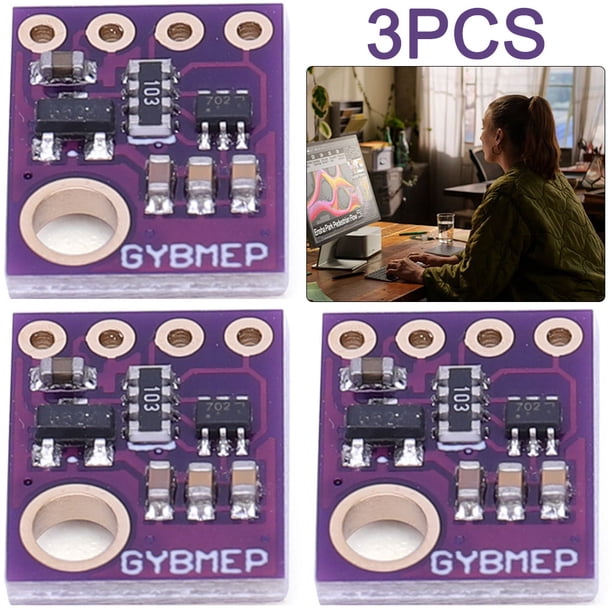 3 uds Sensor GY-BME280-5V presión aire Digital humedad BME280 SPI I2C Breakout