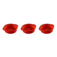 thumbnail image 2 of Guardoinrt 1/2/3 Mariage Fête Gâteau Restaurant Réutilisable Lavable Mousse Ronde Moule Cuisine Gadget Accessoires Rouge 10 Pouces 3PCS, 2 of 6