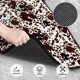 thumbnail image 3 of Fotbe Cow Skin Juego de 4 Tapetes para Auto con Estampado – Alfombrillas de Goma Reforzada, Diseño Antideslizante, Protección para Todo el Año – Vehículos, Autos, Camionetas y SUVs, 3 of 7
