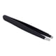 thumbnail image 2 of Pinzas para el cabello de cejas, 1 pieza Pinzas para el cabello de cejas de acero inoxidable negro/rosa Pinzas profesionales para el cabello de cejas Diseño de próxima generación, 2 of 9
