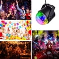thumbnail image 3 of Disco Ball Lights Led Sound Activated DJ Strobe Club Lamp 6 Colors, 3 of 5