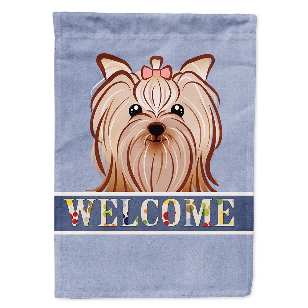 Yorkie Yorkshire Terrier Garden Flag