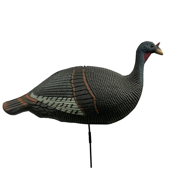 Falls River Foam Hen Turkey Decoy with Turkey Stake