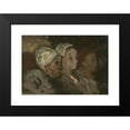 thumbnail image 2 of Honoré Daumier 18x14 Black Modern Framed Museum Art Print Titled - In Church (1855-1857), 2 of 5