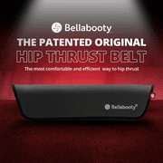 Bellabooty Original Hip Thrust Belt for Dumbbells and Kettlebells Home Gym Workout Exercise Equipment