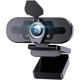 thumbnail image 1 of Cámara web USB para PC, transmisión HD de 1080P, para videollamadas, conferencias, grabación y juegos. Cámara web con micrófono para computadora portátil de escritorio., 1 of 7