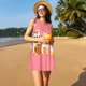 thumbnail image 3 of Balery Cute Cat Vestidos de verano para mujer con estampado: vestido holgado sin mangas, vestido playero informal y cómodo para días calurosos., 3 of 7