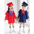 thumbnail image 1 of Ropa de médico para niños, ropa de estudiante de jardín de infantes, traje de fotografía, ropa de graduación, vestido de graduación de estudiante de escuela primaria, ropa de actuación, 1 of 3