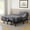 Adjustable Bed Frame+12" Grey Mattress, variant on Twin XL Adjustable Bed Frame, Head and Foot Lift, Head-Pillow-Tilt, Adjustable Bed Base with Under-Bed LED, Zero Gravity, Wireless Remote & USB Ports