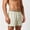 Green, variant on Men's Boxer Briefs Color Block Button Fly Lightweight Sleep Underpants for Stay Home, Essential Soft Touch Boxer Briefs