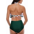 thumbnail image 3 of Girls Swimsuit Two Pieces Bikini Set Ruffle Falbala Swimwear Bathing Suits, 3 of 7