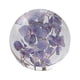 thumbnail image 1 of Bola de cristal Toystoory con flor Hortensia morada 8cm, 1 of 6