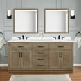 thumbnail image 2 of Ove Decors Bailey 72 W x 22" D Freestanding Bathroom Vanity with Double Sink, Driftwood Oak, 2 of 14