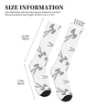 thumbnail image 2 of Lsque Antenna Icon Pattern Sport Compression Socks for Men & Women 15-20 mmHg Knee High Nurse Pregnant Running Medical and Travel Athletic, 2 of 6