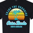 thumbnail image 4 of Inktastic Summer Enjoy the Sunshine Outer Banks North Carolina in Blue T-Shirt, 4 of 5