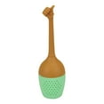 thumbnail image 1 of Less Than 5 Food Storage Tea Diffuser Heat Non Stick Easy To Use Silicone Funny Hand Gestures Tea Infuser for Home, 1 of 8