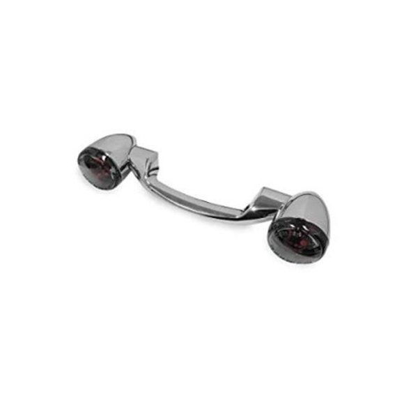 Bikers Choice 491158 Smoke Lens & Chrome Turnsignal Bar Kit