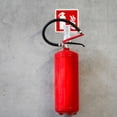 thumbnail image 3 of SEWCHICS 4pcs Fire Extinguisher Bracket Metal Silver Minimalist Fire Extinguisher Holder, 3 of 8