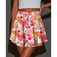 thumbnail image 2 of KISSMODA Flowy Shorts for Women Chiffon Ruffle Skorts Mini Skirts for Teen Girls, 2 of 5