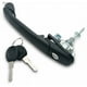 thumbnail image 1 of Llave de manija de puerta exterior de materiales de alta calidad para VW POLO Hatchback MK4 6N1 94-99, completa con cilindro de cerradura, incluye juntas de goma, manija de puerta delantera con, 1 of 2