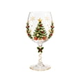 thumbnail image 2 of Christmas 3D Wine Glass Collection Gift Box Set, Decorative Raised Christmas Wine Glass with Snowflake Stem, Santa Tree Wreath Snowman Reindeer Holiday Drinkware and Table Decor, 2 of 7