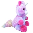 thumbnail image 3 of Spark. Create. Imagine  9'' Purple Unicorn Plush Toy, 3 of 6
