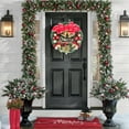 thumbnail image 4 of weibbin Christmas Wreath for Front Door with Pine Needles, Pinecones, Gold Decorations Accents Artificial Christmas Wreath for Indoor/Outdoor Wall Windows,Christmas Thanksgiving Decorations, 4 of 6