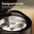 thumbnail image 4 of Automatic Cat Feeder Wet Food with Stainless Steel Bowl, Refrigerated Auto Cat Feeder with Semiconductor Cooling, 3 Fresh Meals for 3 Days, App-Controlled Pet Food Dispenser, Easy to Clean, 4 of 6