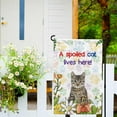 thumbnail image 3 of A Spoiled Dog Lives Here Flowers Spring Summer Garden Flag Alaskan Malmute Paws Home Decor Banner for Outside Yard 12.5 X 18 Inch Double Side, 3 of 6